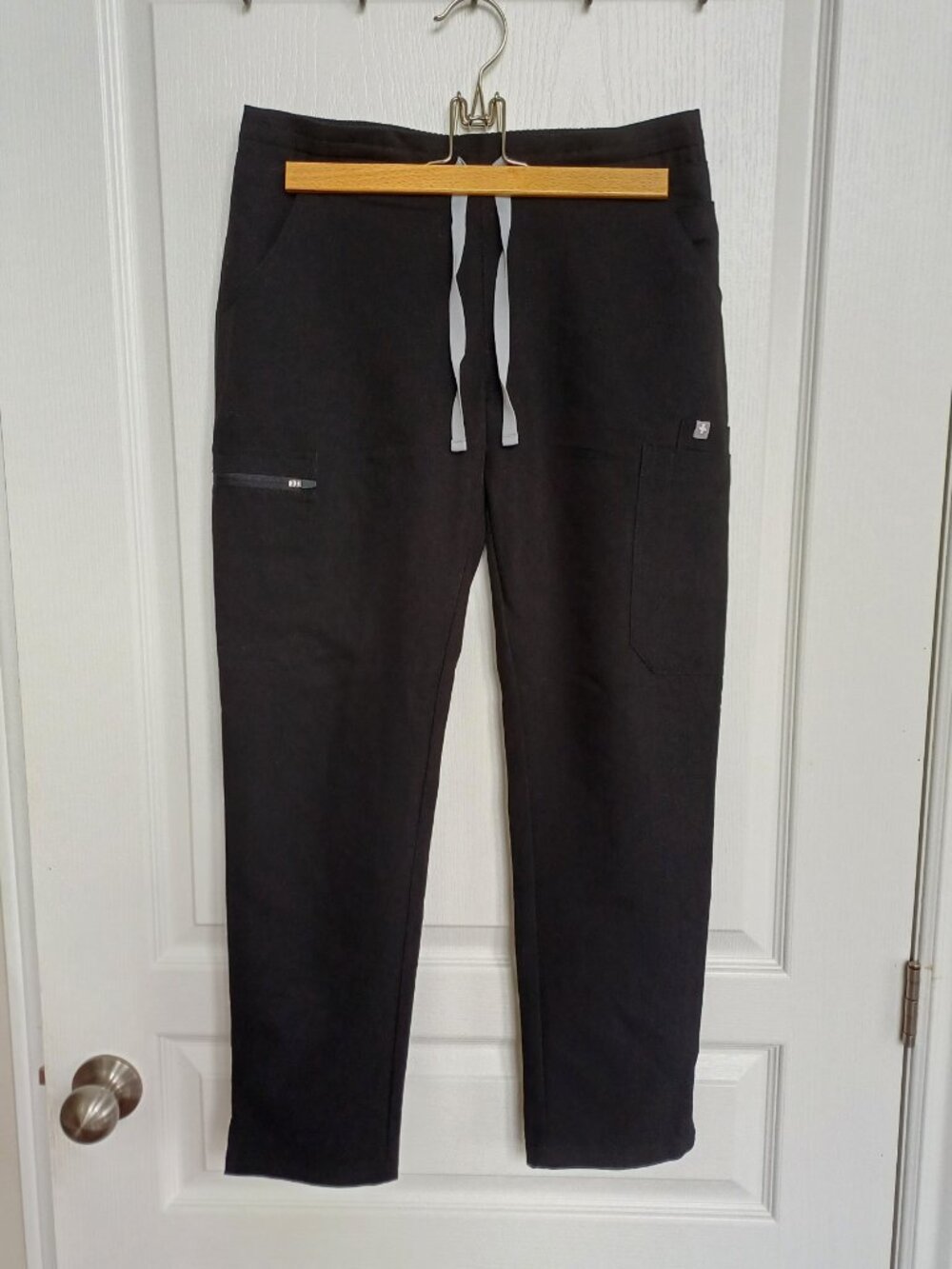 Figs Yola XS/P Black Scrub Pants